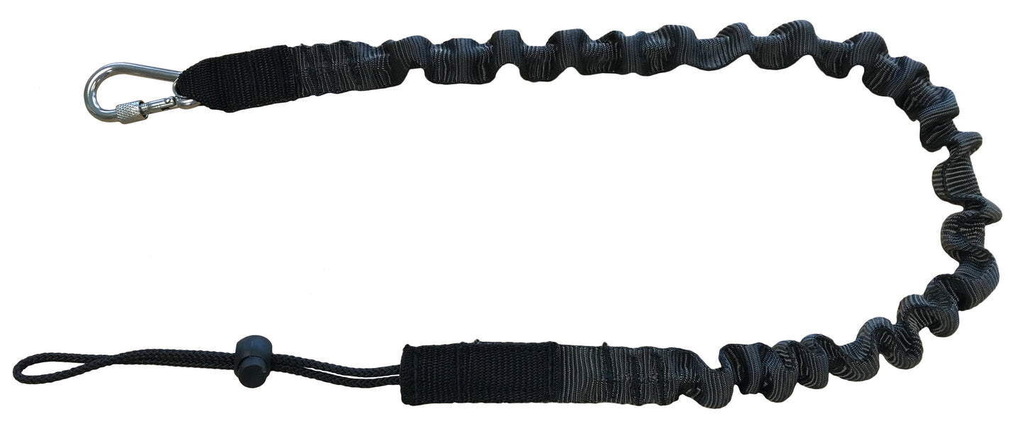 Tool@rrest Global - 1m Elasticated Lanyard with Captive Karabiner & Toggle Choke