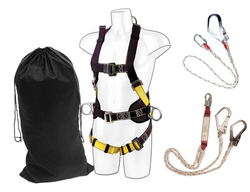 Portwest - Safety Harness Construction Kit - Black Finish