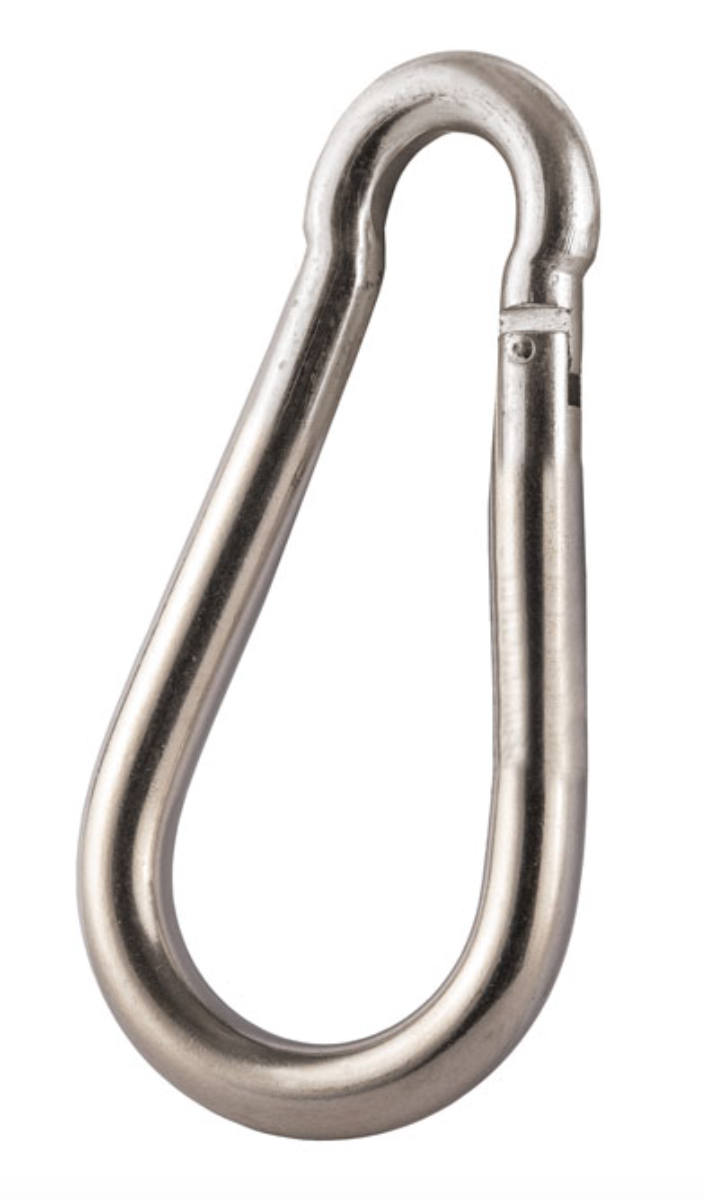 Stainless Steel AISI 316 Carbine Hook 10mm