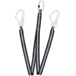 Kratos - 1.5m Flame Resistant Y Forked Webbing Lanyard