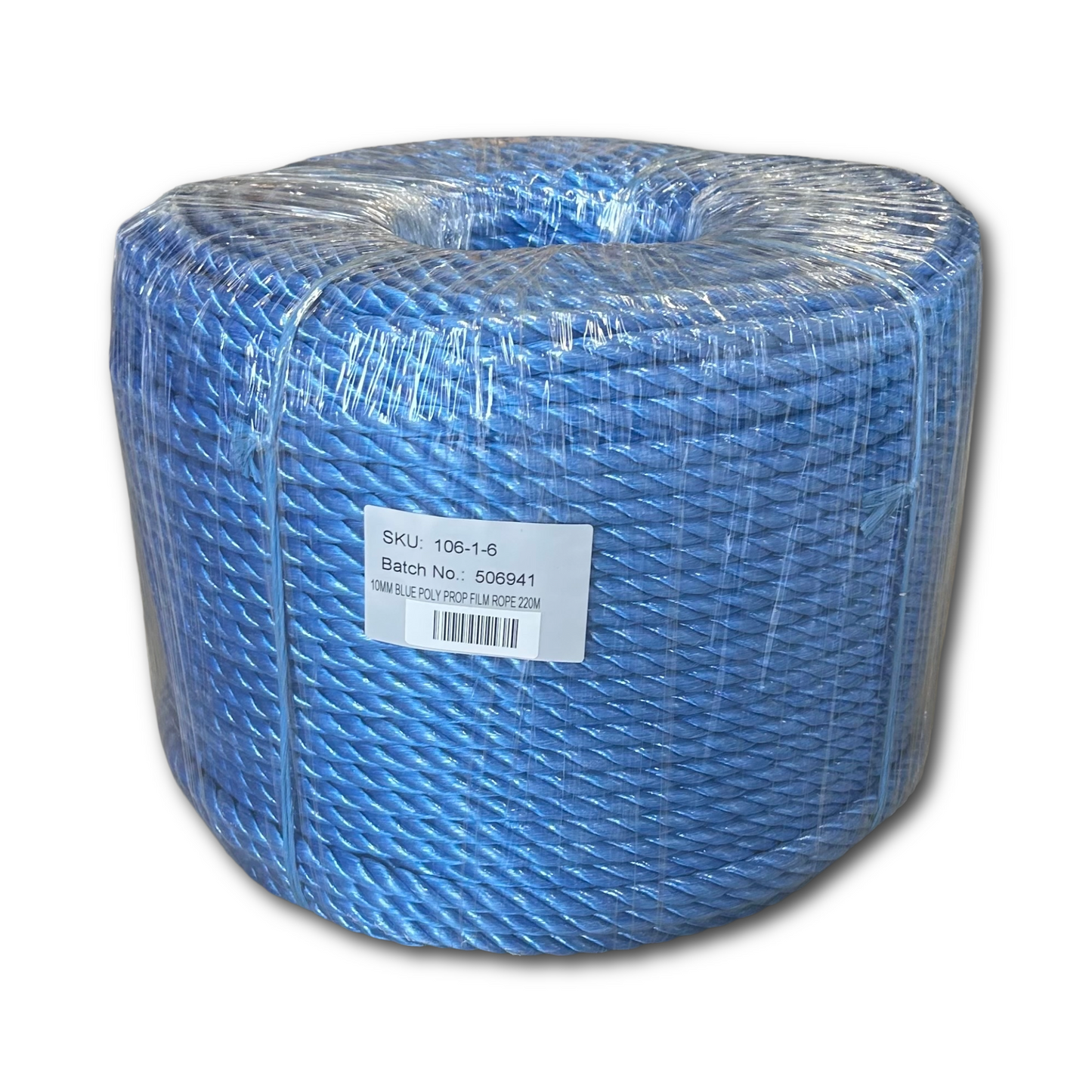 10mm Blue Duct Draw Rope - 220m Coil