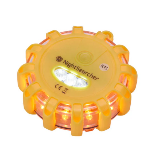 Pulsar AAA Battery Powered Hazard Warning Lights - Yellow