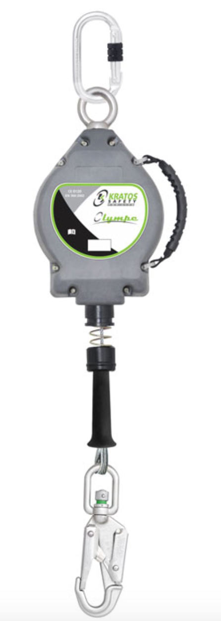 Kratos - 6m or 10m Length Olympe Wire Rope Fall Arrest Block 10m