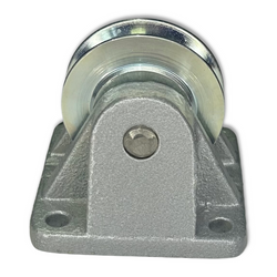 Steel Wire Rope Pulley with Cast Iron Fixed Roller (Model No. 164)