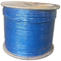 Duct Draw Rope - 6mm Blue Polypropylene 500m