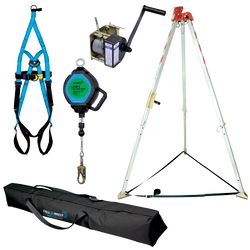 Aluminium Confined Space Rescue Tripod Kit