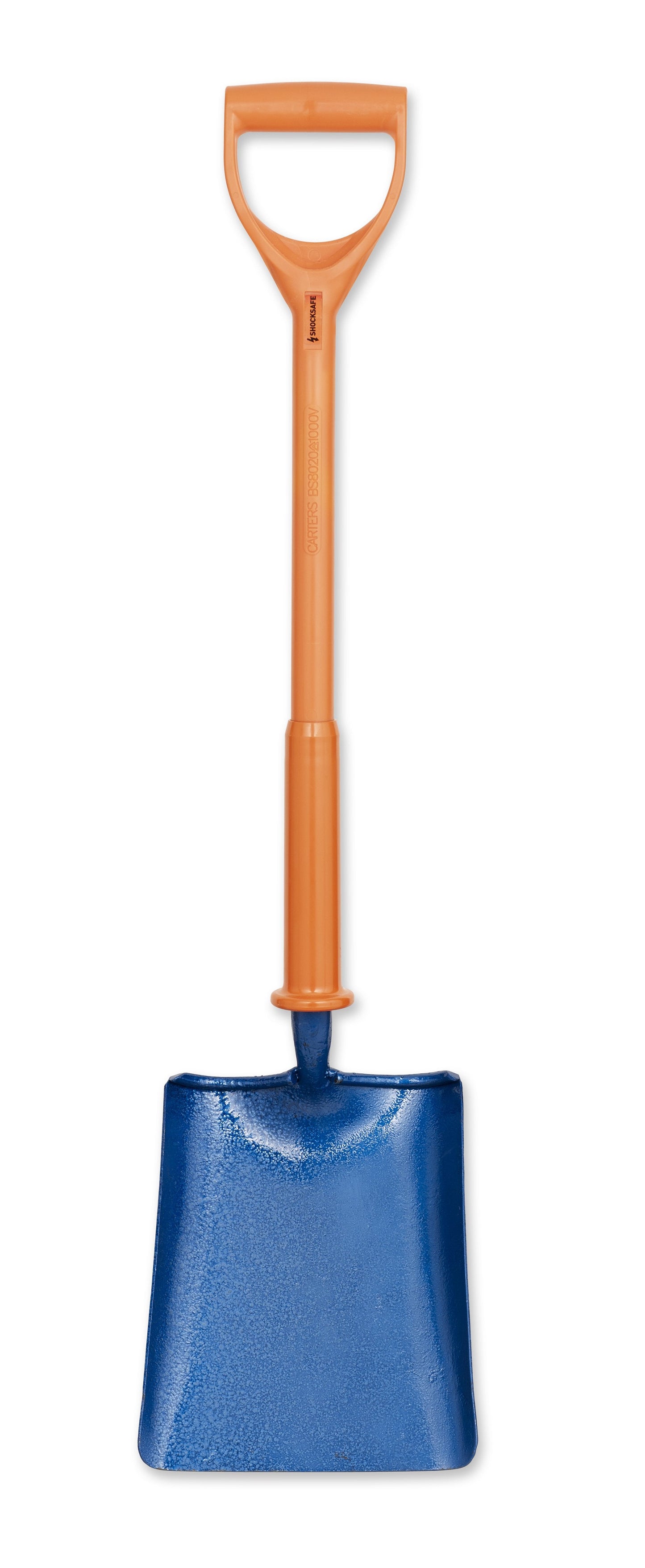 SHOCKSAFE - No 2 SQUARE MOUTH TREADED INSULATED SHOVEL SHOVEL BS8020