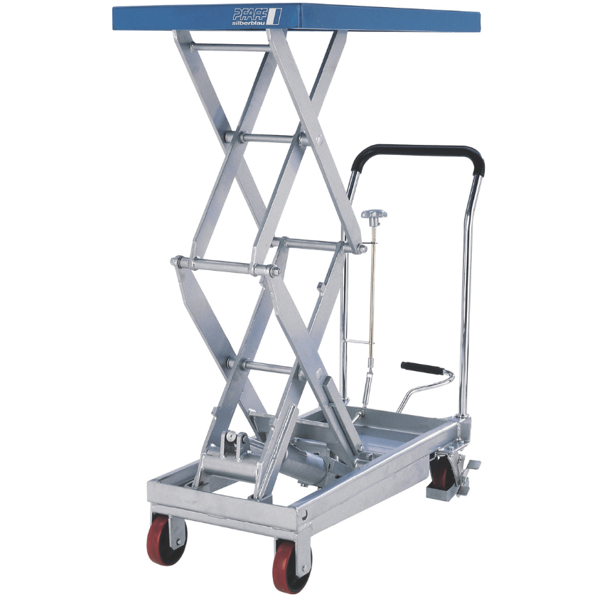 Pfaff HX-D Mobile Scissor Lift Table – Double Scissor Elevating Platform