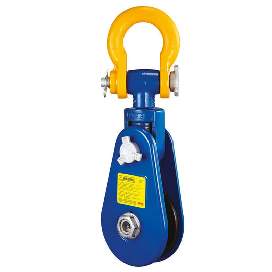 YOKE Forged Snatch Block with Shackle 15t / 203mm
