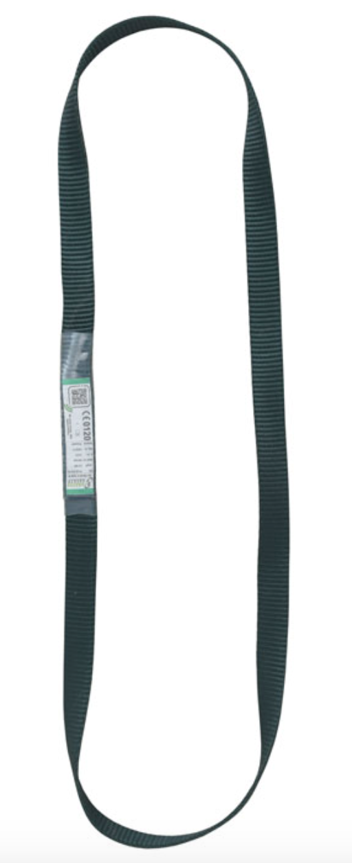 Kratos - 0.6m Anchorage Webbing Sling (Green) - MBS 30kN 0.6m