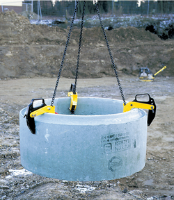 Camlok BTG 3000kg Concrete Pipe Lifting Clamp