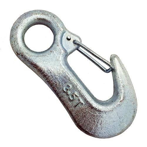 3.5t M.B.L - Steel Winch Hook - Zinc Plated 1
