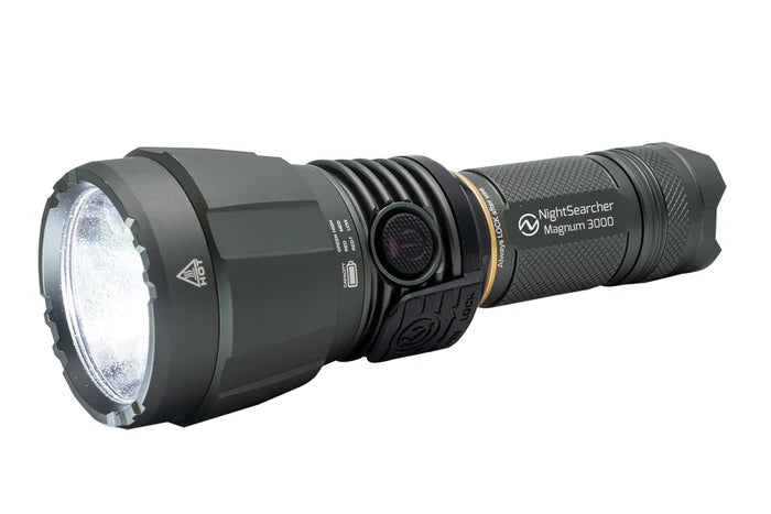 MAGNUM 3000 - 3000 Lumens - Rechargeable Flashlight