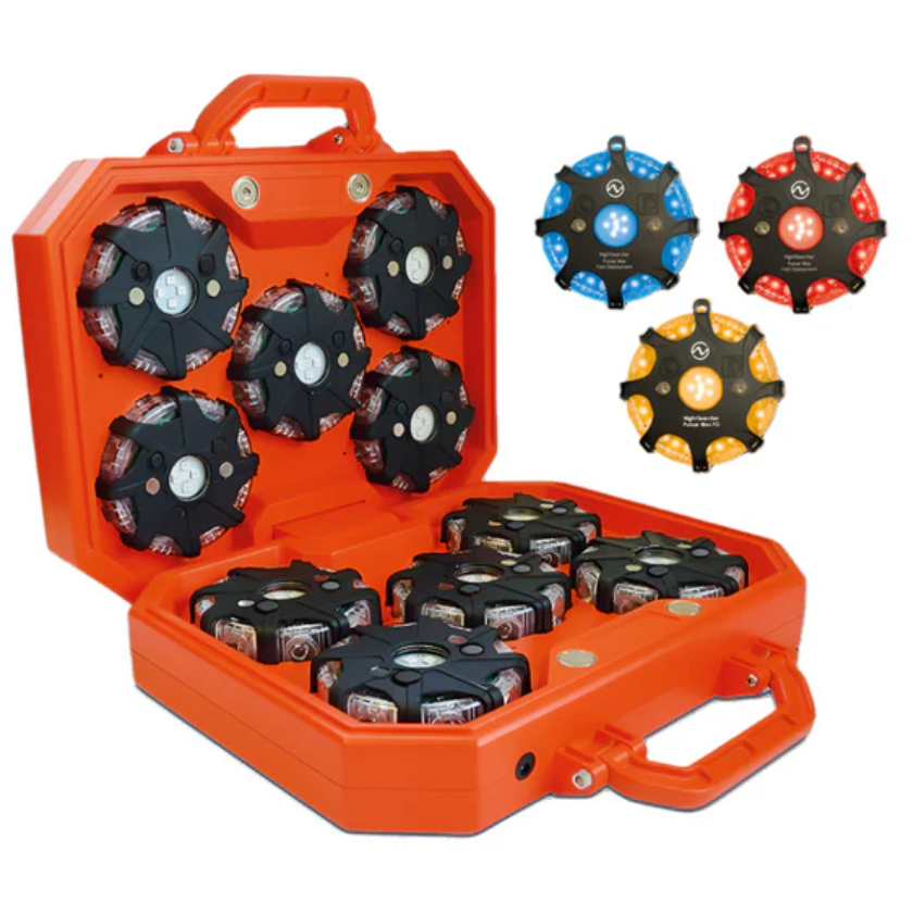 Pulsar NavStar - 360º Illumination - Rechargeable Hazard Warning Lights (Set of 10)