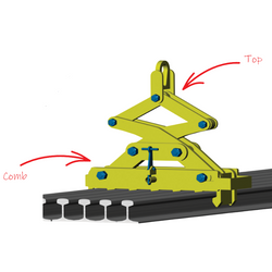 Camlok MRC 6-Rail Grab – Manual Latch Multi-Rail Clamp
