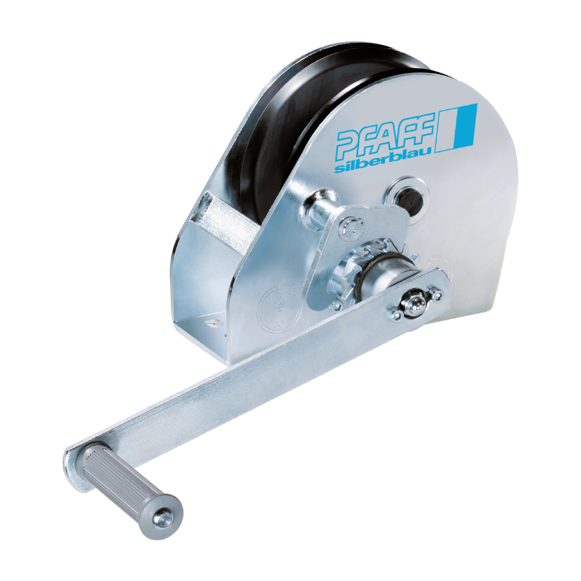 Pfaff LB 1200kg Console-Mounted Wire Rope Winch, Galvanised Finish