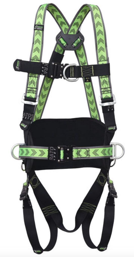Kratos - 4 Point Comfort Full Body Harness S-L
