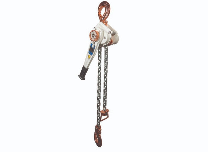 0.8t Tiger Spark Resistant Lever Hoist with Working Load Limiter - Model PROLH. XLH