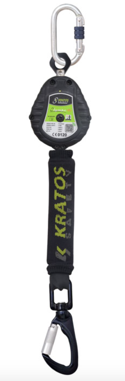 Kratos - 2m Olympe-S2 Retractable Webbing Fall Arrest Block 2m