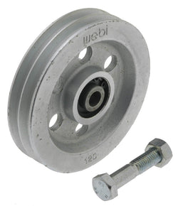 Galvanised Cast Iron Double Groove Pulley ETT-74D | 300–800kg Capacity