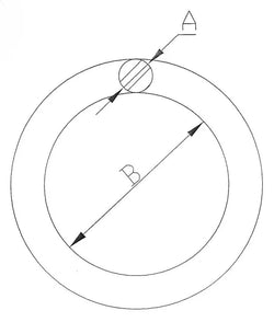 Grade 80 Drop Forged Round Ring - Yellow Finish