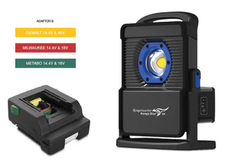 KangaStar 5K - 5000 Lumens - Powertool Battery Worklight