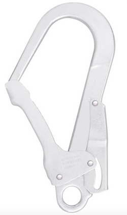 Kratos - Steel Double Action Locking Scaffold Hook - 50.8mm Gate Opening - 23kN