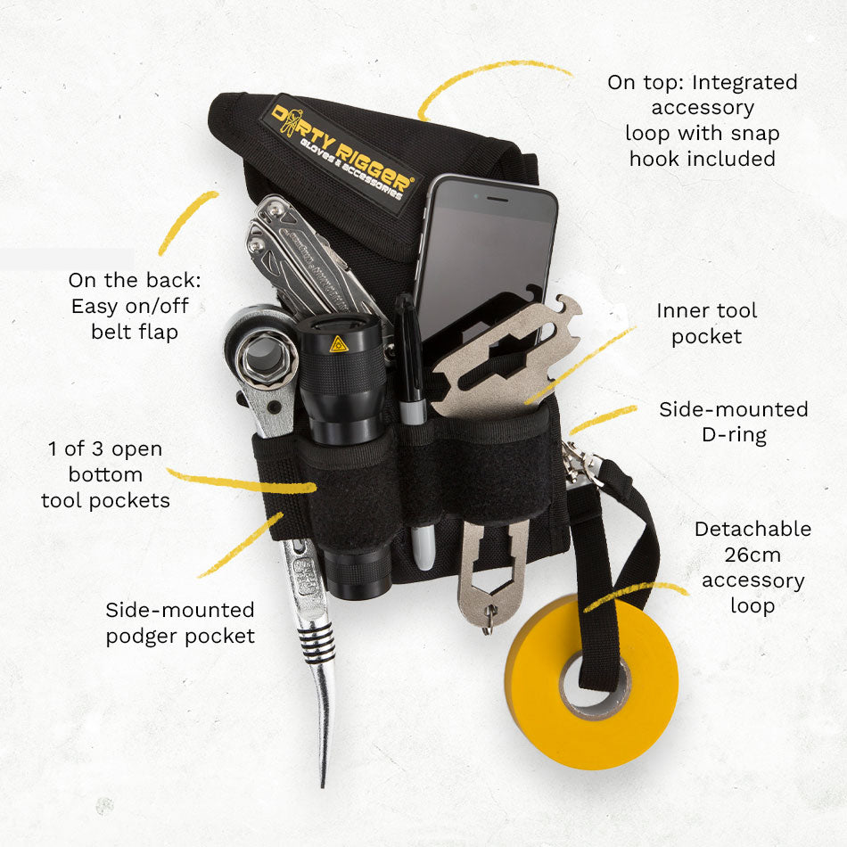 Dirty Rigger Pro-Pocket™ 2.0 Tool Bag