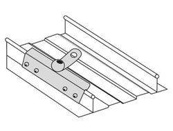 Kratos - Aluminium Anchor for Standing Seam Roof - MBS 15kN