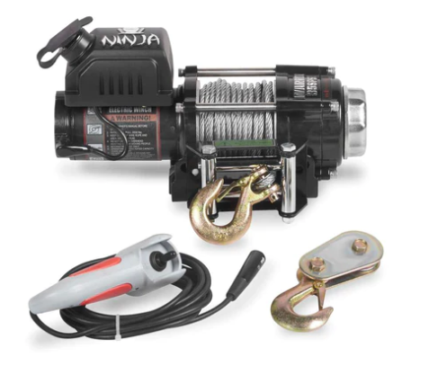 Ninja 3500 (1588Kg) Electric Winch with Steel Cable