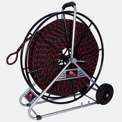 RUNPOTEC 10mm Polyester Pulling Rope with Reel