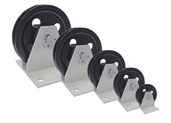 Cast Iron Cable Pulleys with Bracket Type KB: 150-7500kg