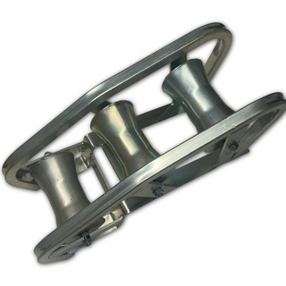 Lead in Triple Manhole Cable Roller