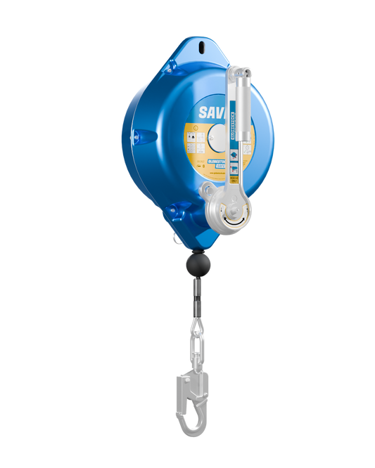 Globestock SAVER 30m Length Galv Fall Arrester with Rescue Mechanism SRL-R 30m