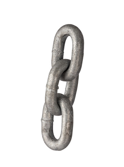 Mild Steel Short Link Chain Galvanised (Sold By the Meter)