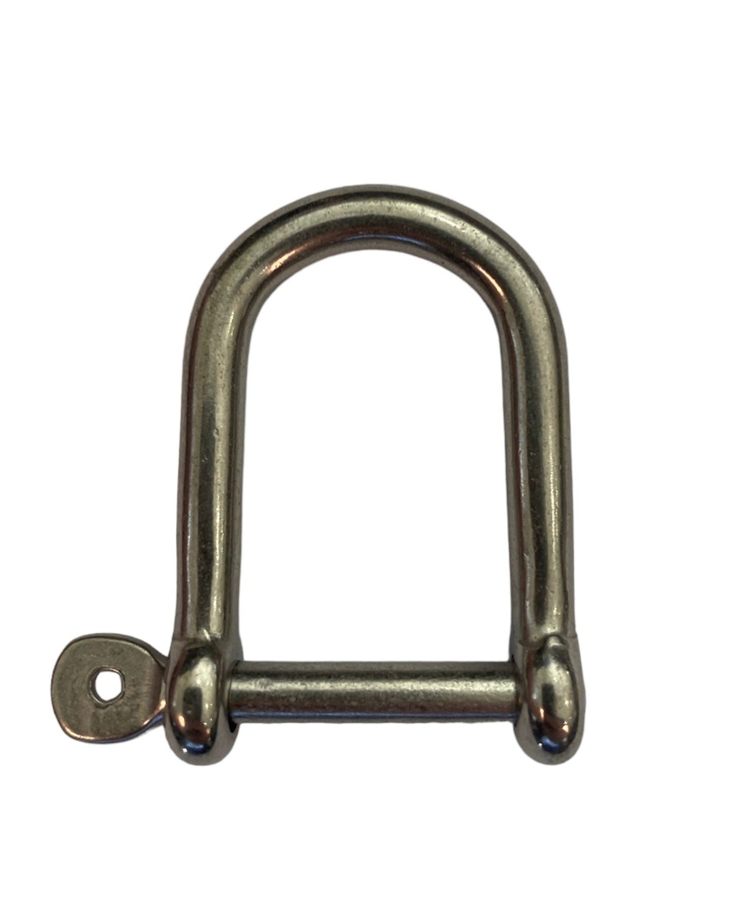 Stainless Steel AISI 316 Captive Pin Wide Jaw Dee Shackle 12mm - 96mm - 54.9kN