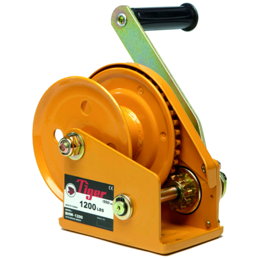 Tiger BHW Braked Hand Winch - Model 500kg Noiseless