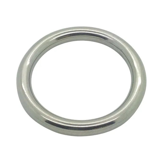 Stainless Steel AISI 316 Welded Round Round Ring 8x50mm