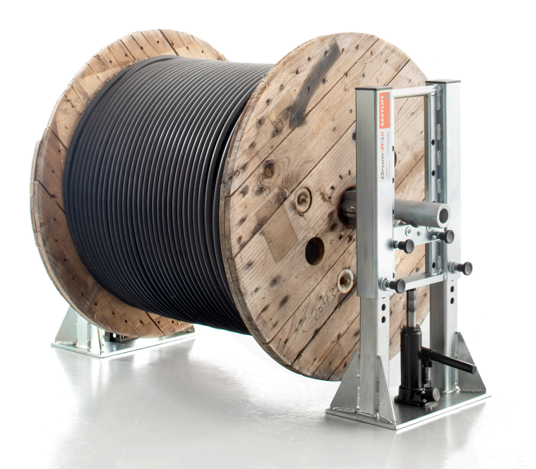 2000kg Drum-Roll EASYLIFT Hydraulic Cable Drum Lifting Jacks