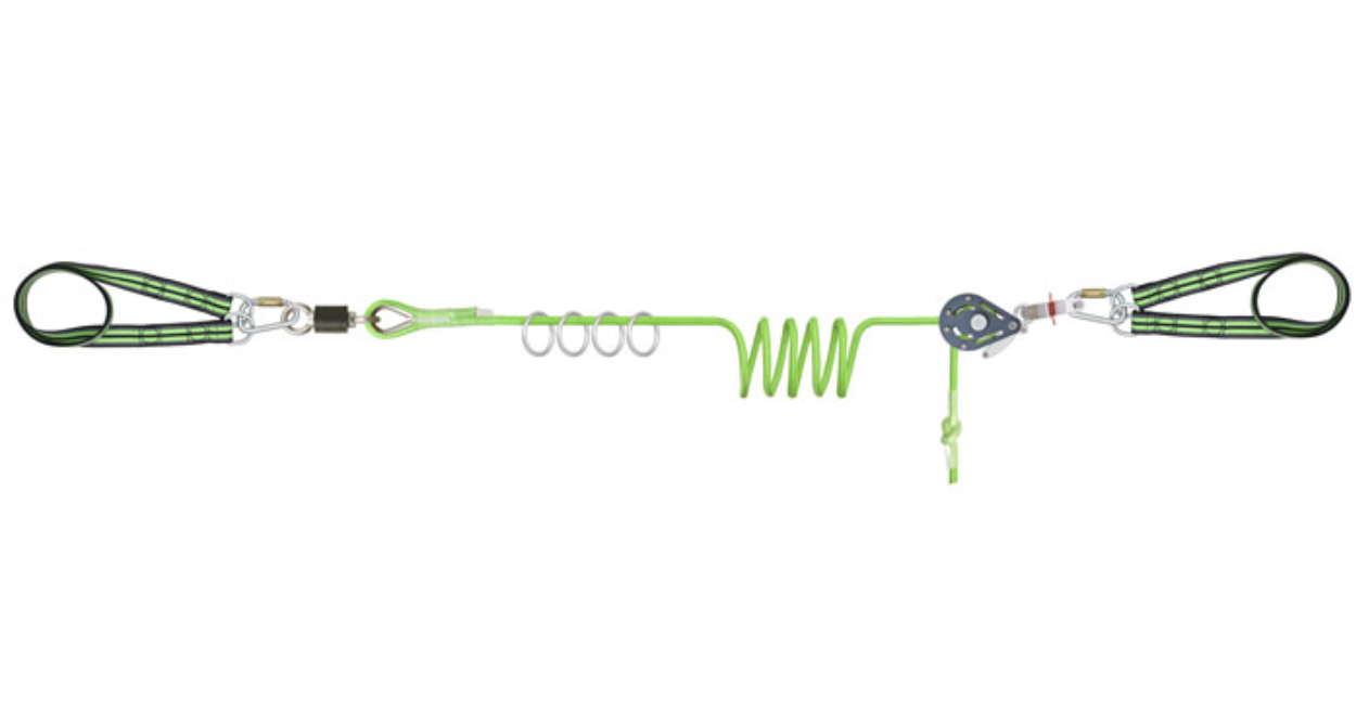 25m 4 User Horizontal Temporary Lifeline