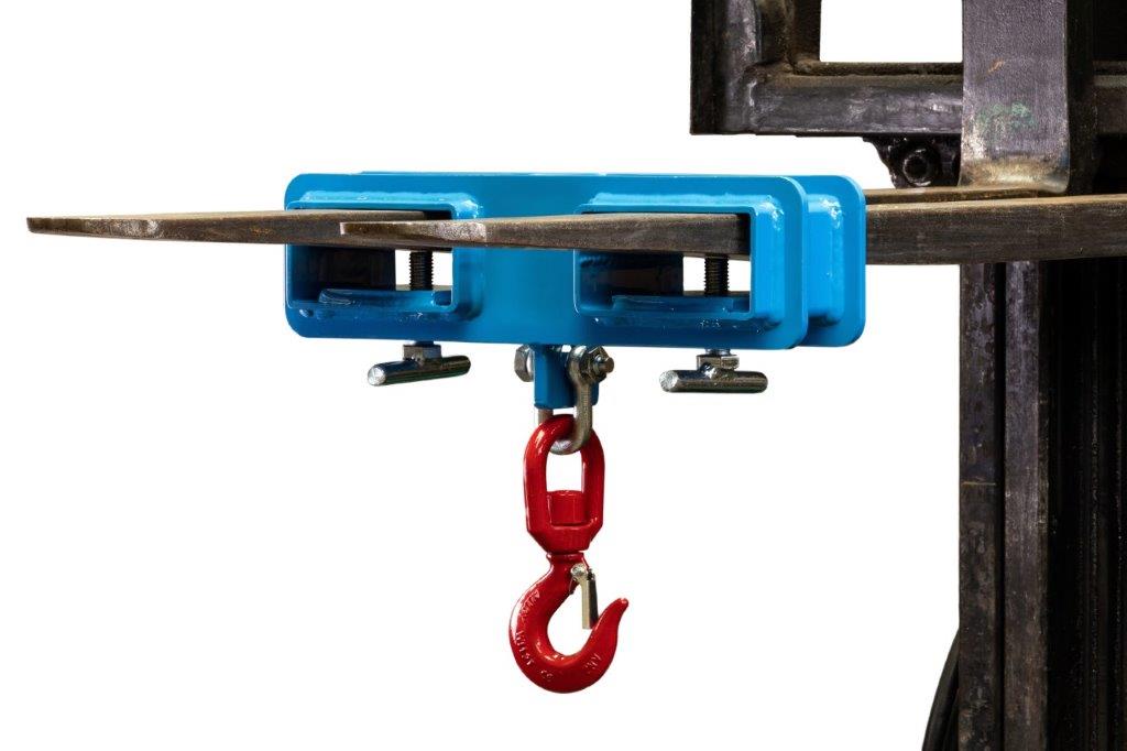 Forklift Truck Hook Attachment with Shackle & Hook