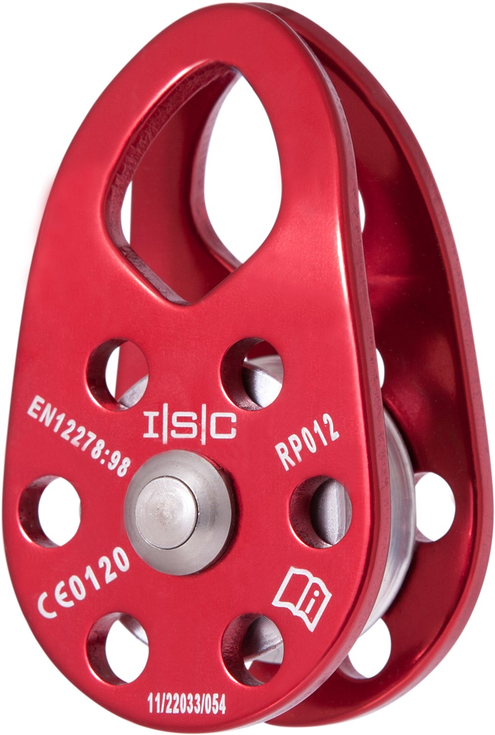 ISC Small Single Eiger Pulley - MBS 36kN - Max Rope Dia 13mm