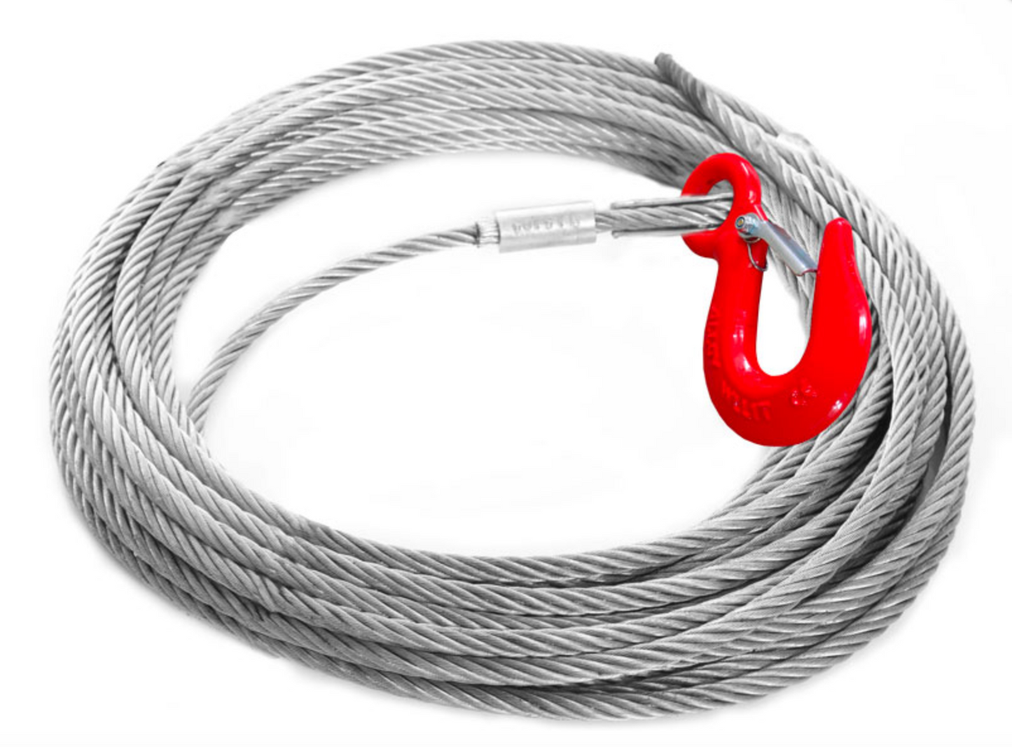 11mm Diameter 6x19 WSC Wire Rope to suit GT Viper Winch 1,600kg Capacity 1,600kg / 11mm / 40m
