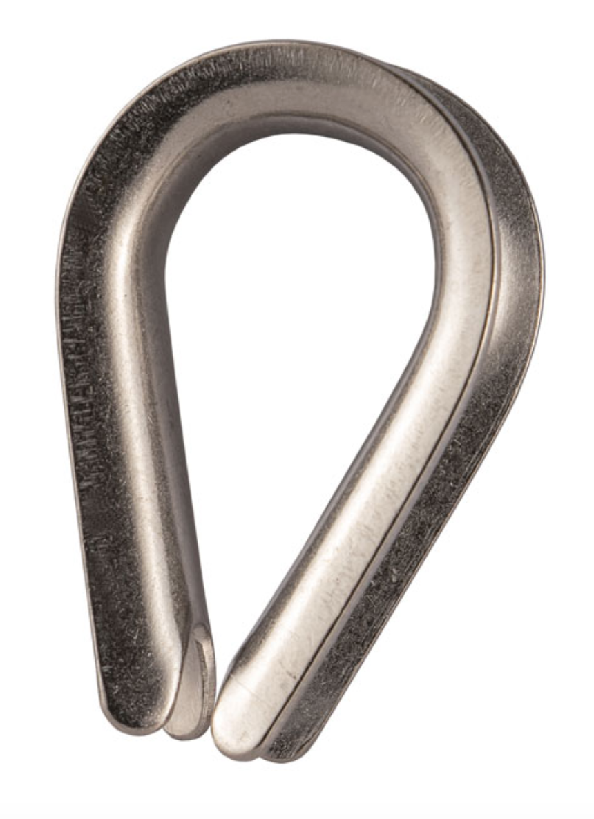 Stainless Steel Thimble - AISI 316 18mm