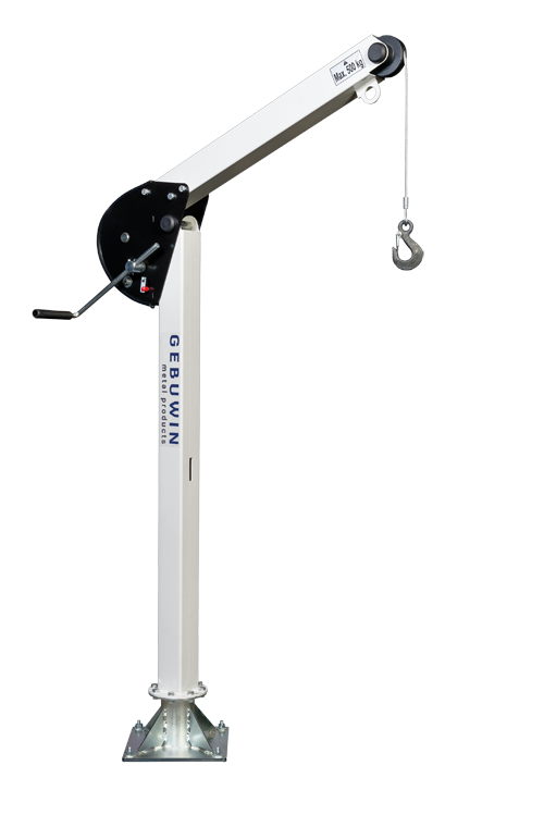 SD250 GR - 250kg Swivel Hoisting Davit (Built in winch with 13m Cable)
