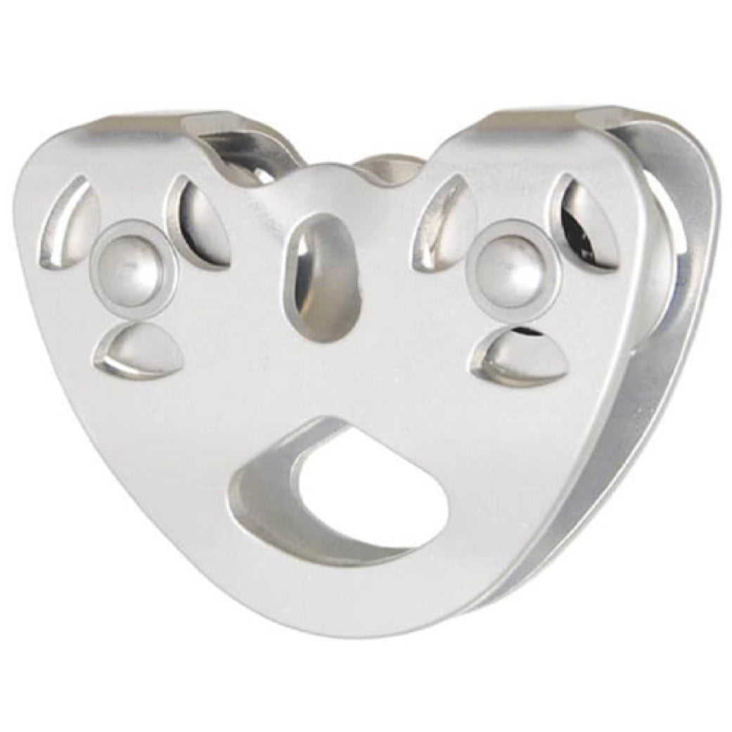 Kratos - Double Tandem Climbing Pulley - 45kN - for 9-12 mm Dia Kernmantle Rope