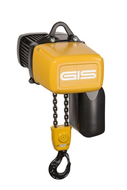 GIS GP500/1NF ELECTRIC CHAIN HOIST WITH EYE SUSPENSION - MAX 800kg SWL Ref: 203-10 - Hoistshop