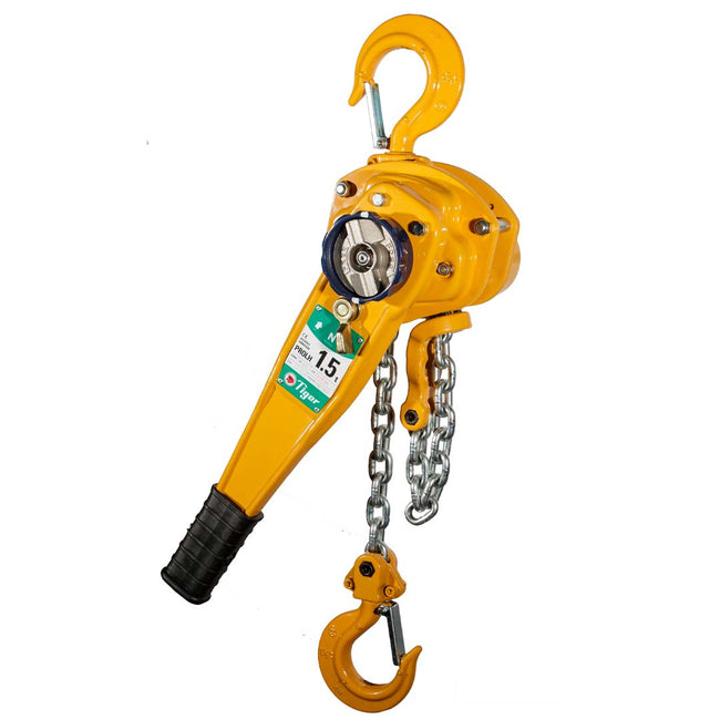 TIGER PROFESSIONAL LEVER HOIST PROLH, 6.0t CAPACITY with TRAVELLING END-STOP - Ref: 210-22