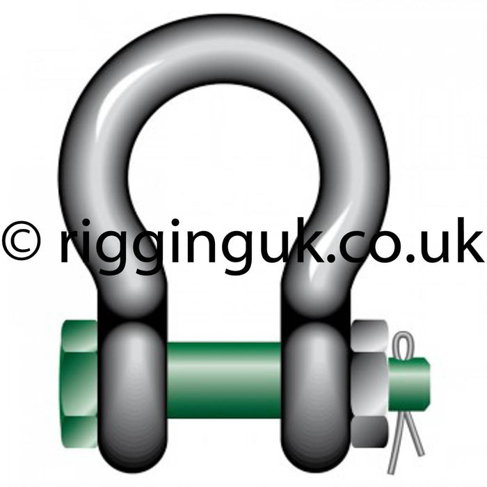 Green Pin Shackles now in stock for next working day delivery!