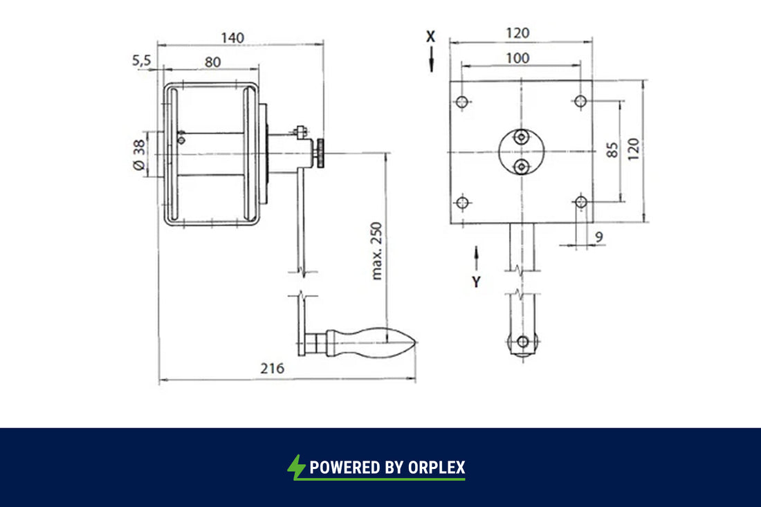 Featured image for a help article on manual braked winches